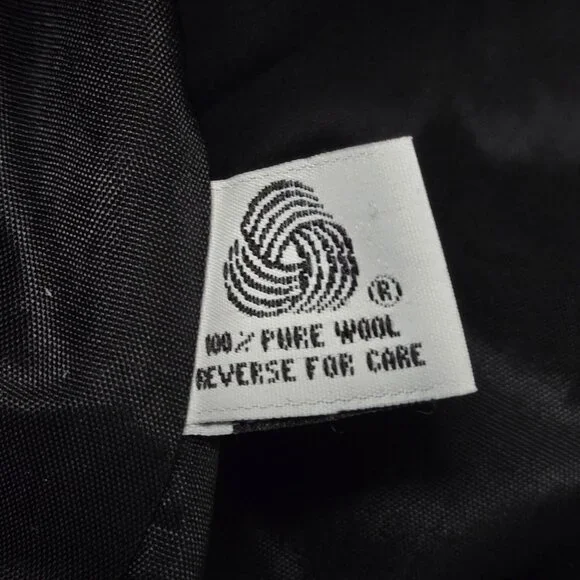 Jones New York Women's Double Breasted Peacoat XL Black Pre-owned - Picture 8 of 11